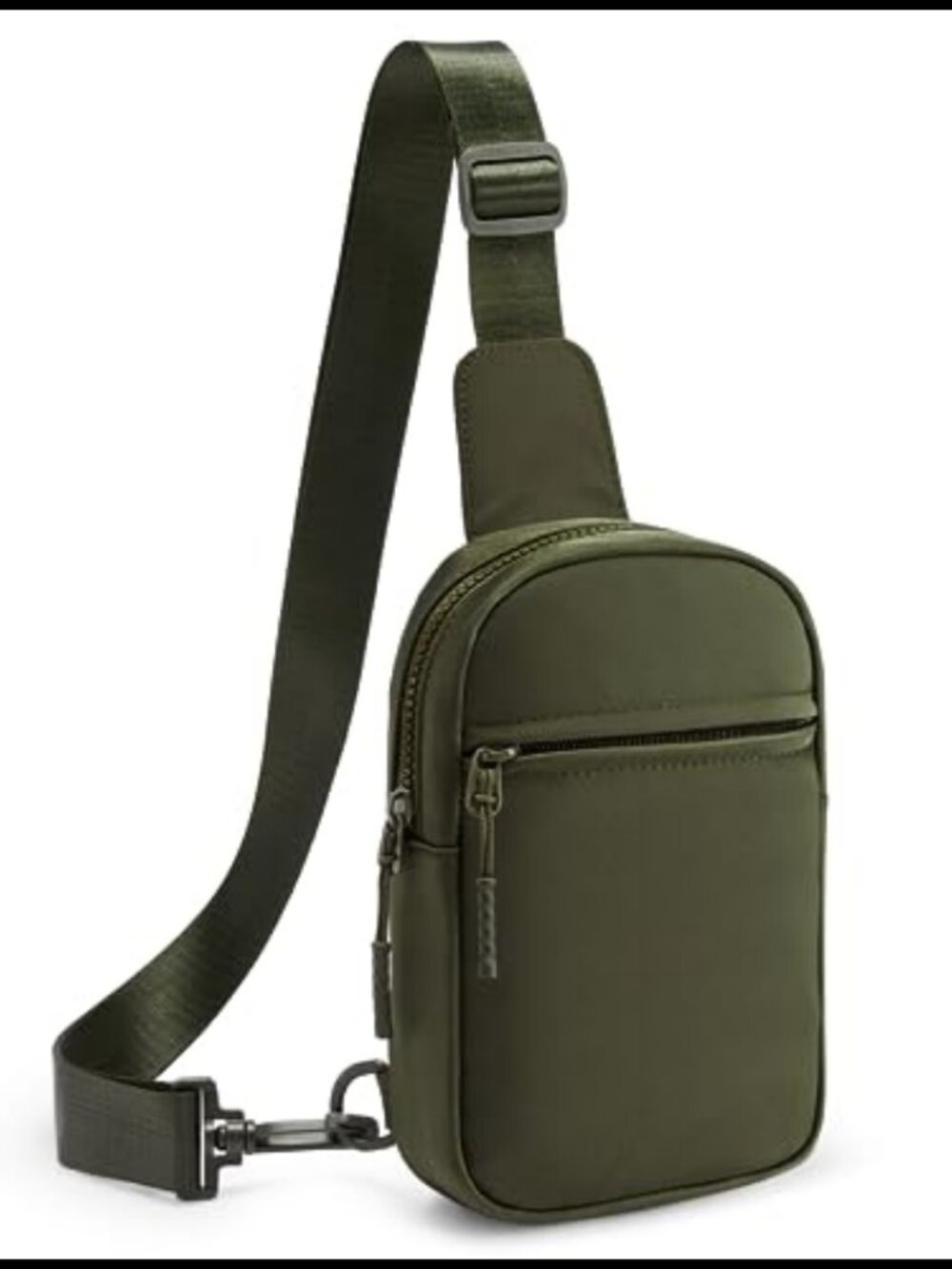 Small Sling Bag Crossbody Fanny Pack Chest Bag Adjustable Strap Nylon